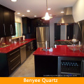 Newstar price for veneer red quartz countertops